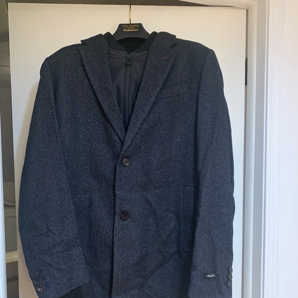 ted baker cambear 2 button overcoat